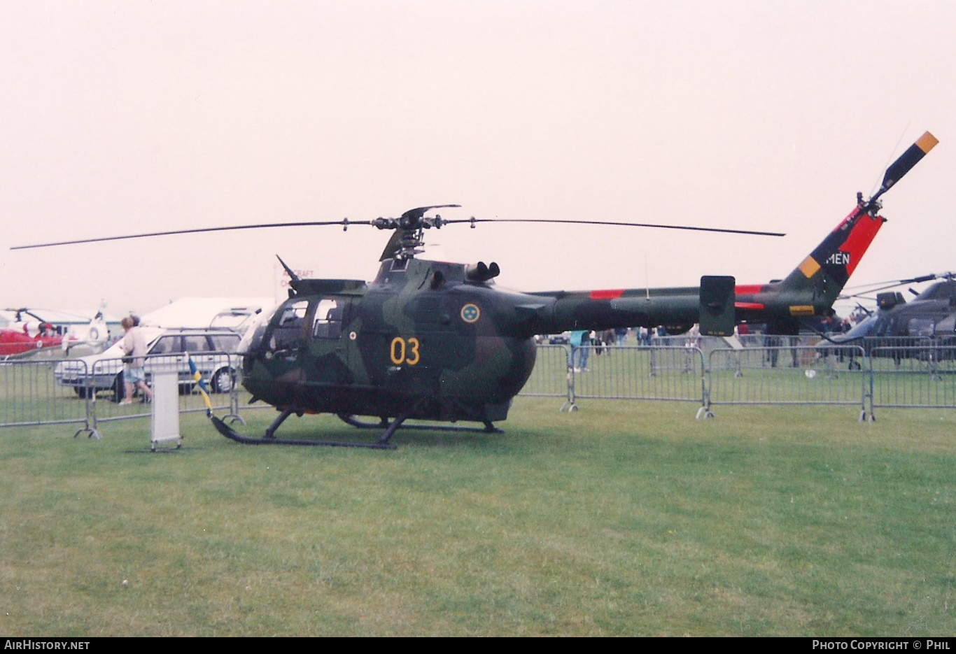 Aircraft Photo of 09203 | MBB Hkp9A (BO-105CB-3) | Sweden - Army | AirHistory.net #316770