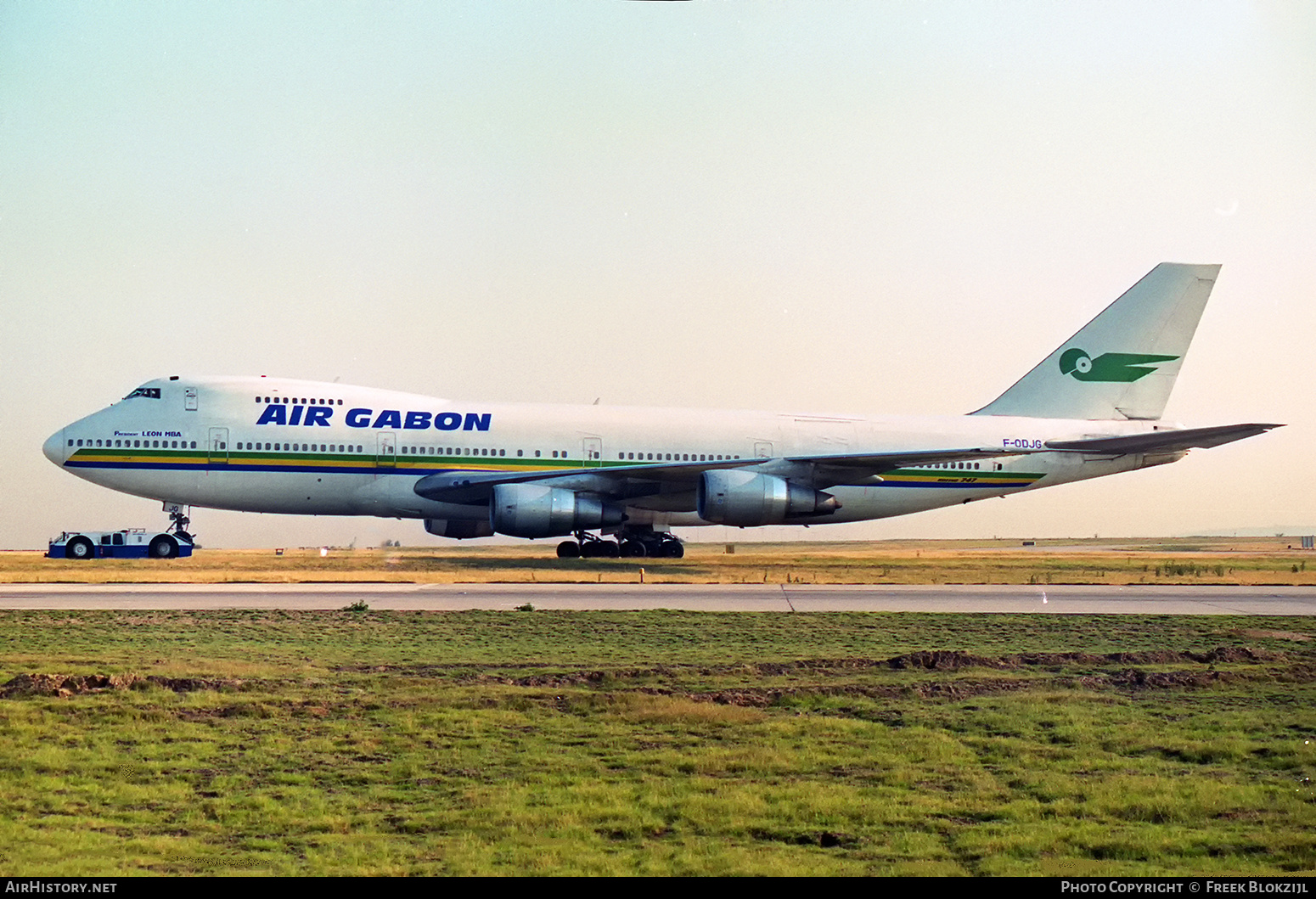 Aircraft Photo of F-ODJG | Boeing 747-2Q2BM | Air Gabon | AirHistory.net #316791
