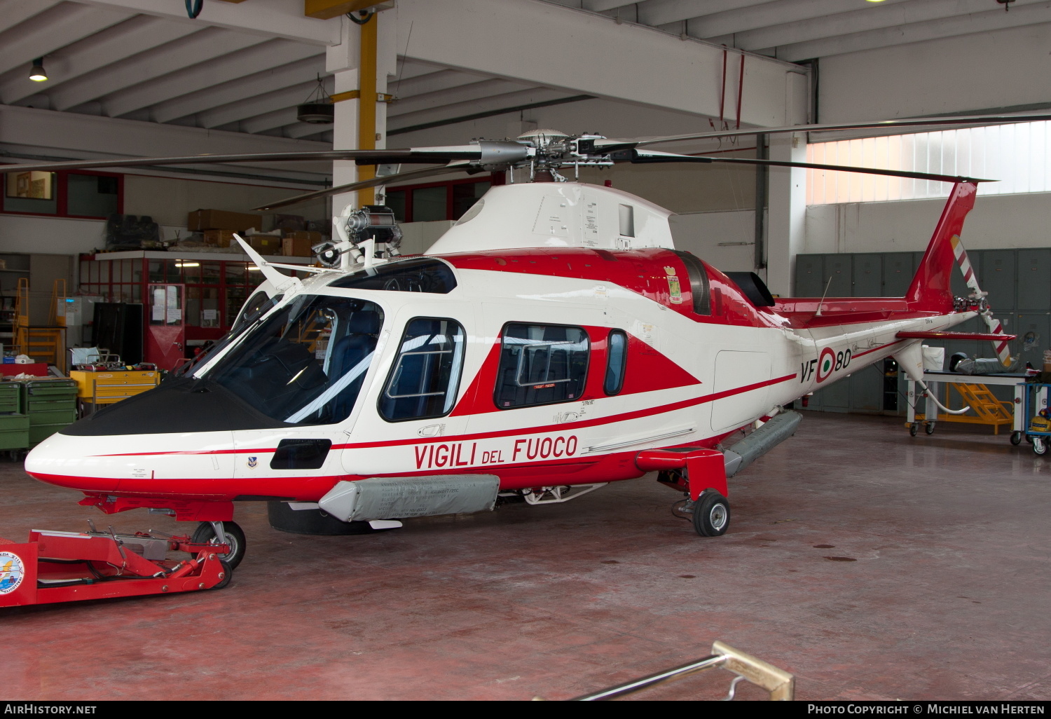 Aircraft Photo of VF-80 / I-DVFA | Agusta A-109E Power | Italy - Vigili del Fuoco | AirHistory.net #316804