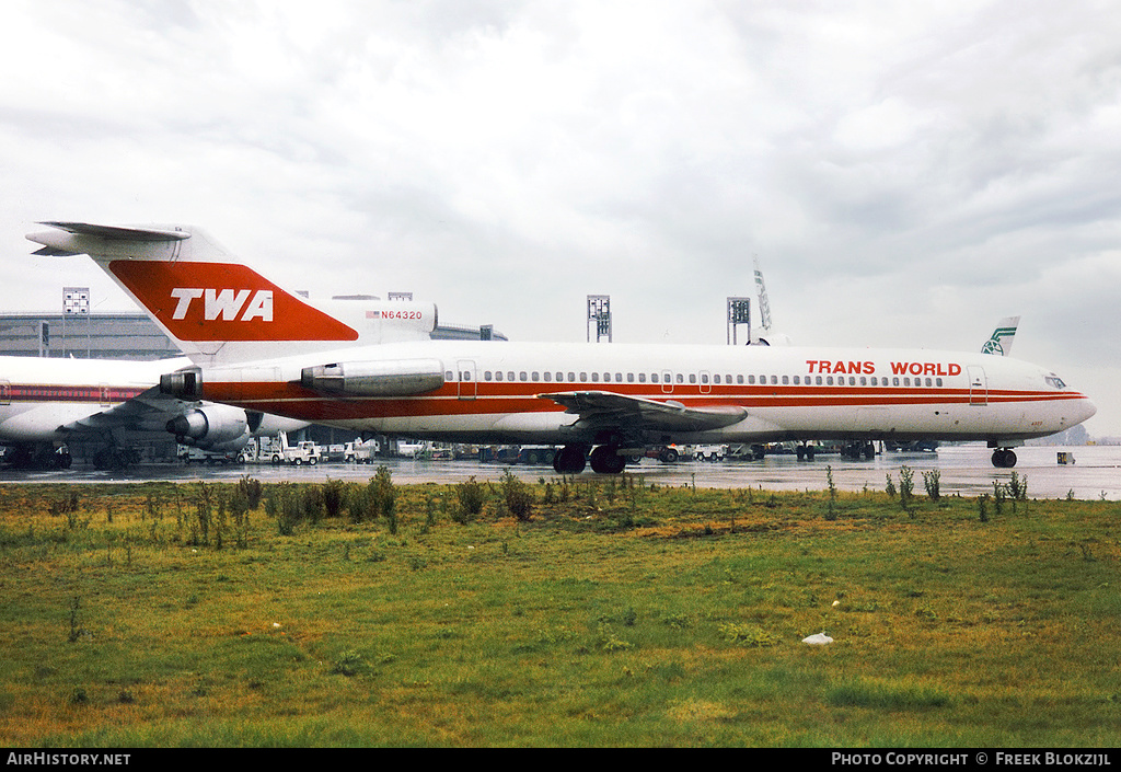 Aircraft Photo of N64320 | Boeing 727-231 | Trans World Airlines - TWA | AirHistory.net #316808