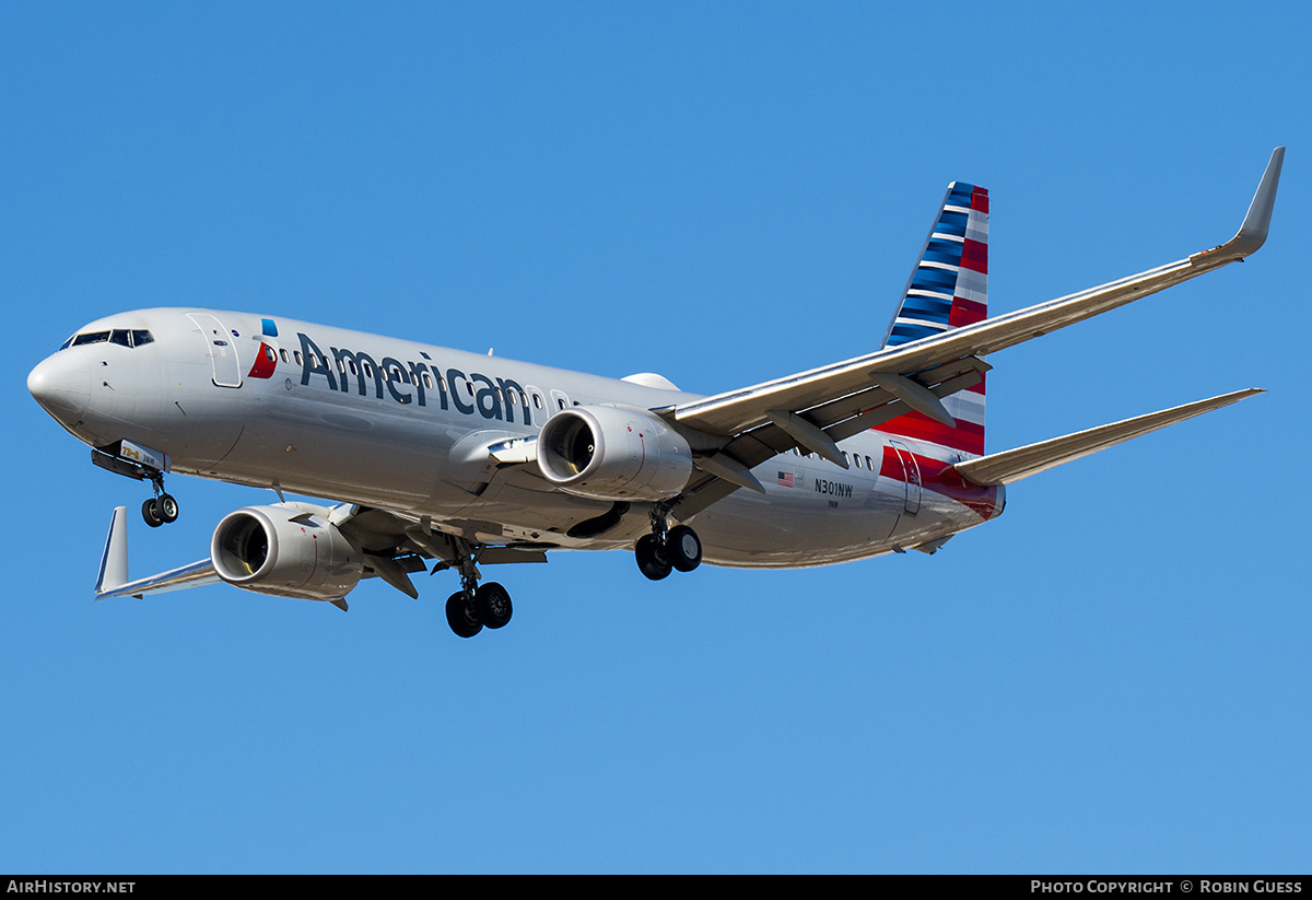 Aircraft Photo of N301NW | Boeing 737-823 | American Airlines | AirHistory.net #316811