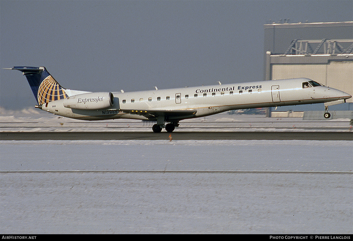Aircraft Photo of N13988 | Embraer ERJ-145LR (EMB-145LR) | Continental Express | AirHistory.net #316814
