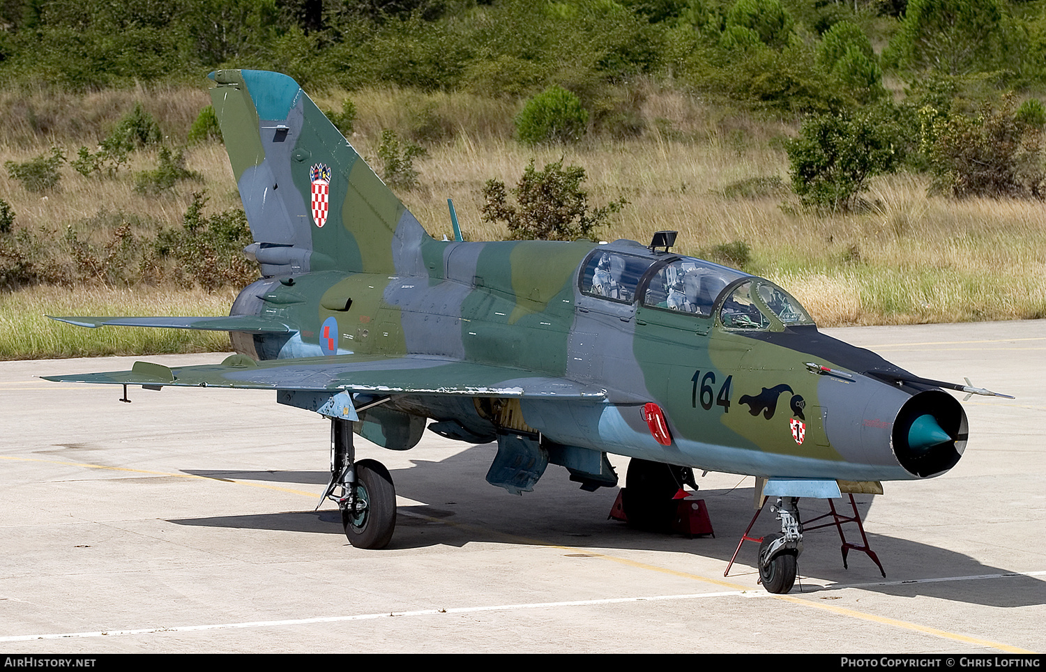 Aircraft Photo of 164 | Mikoyan-Gurevich MiG-21UMD | Croatia - Air Force | AirHistory.net #316818