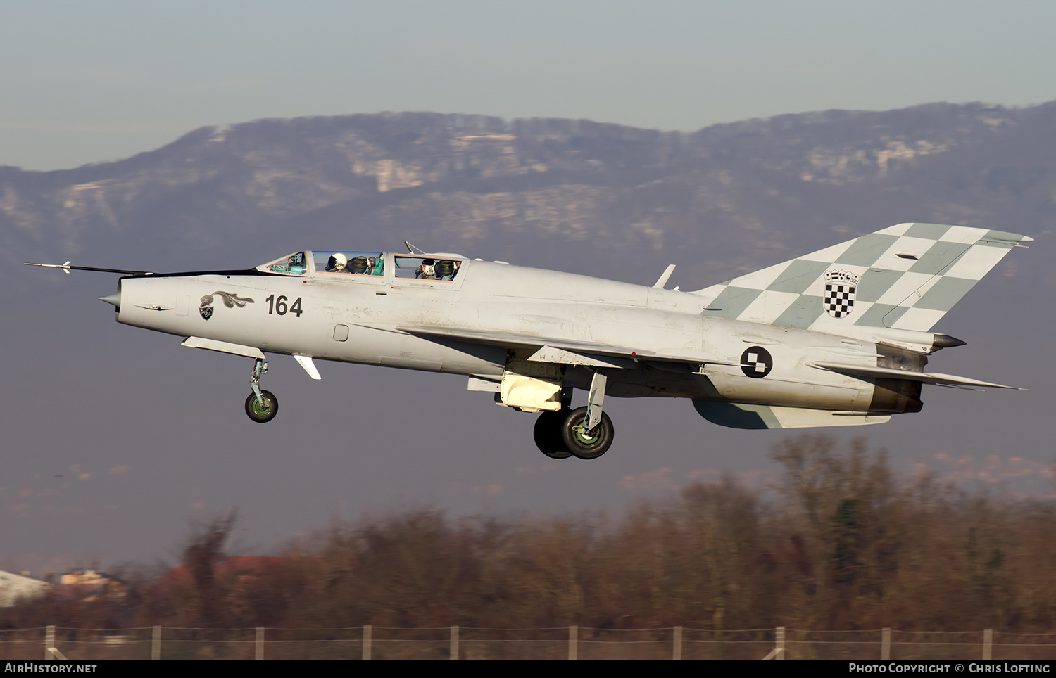 Aircraft Photo of 164 | Mikoyan-Gurevich MiG-21UMD | Croatia - Air Force | AirHistory.net #316820