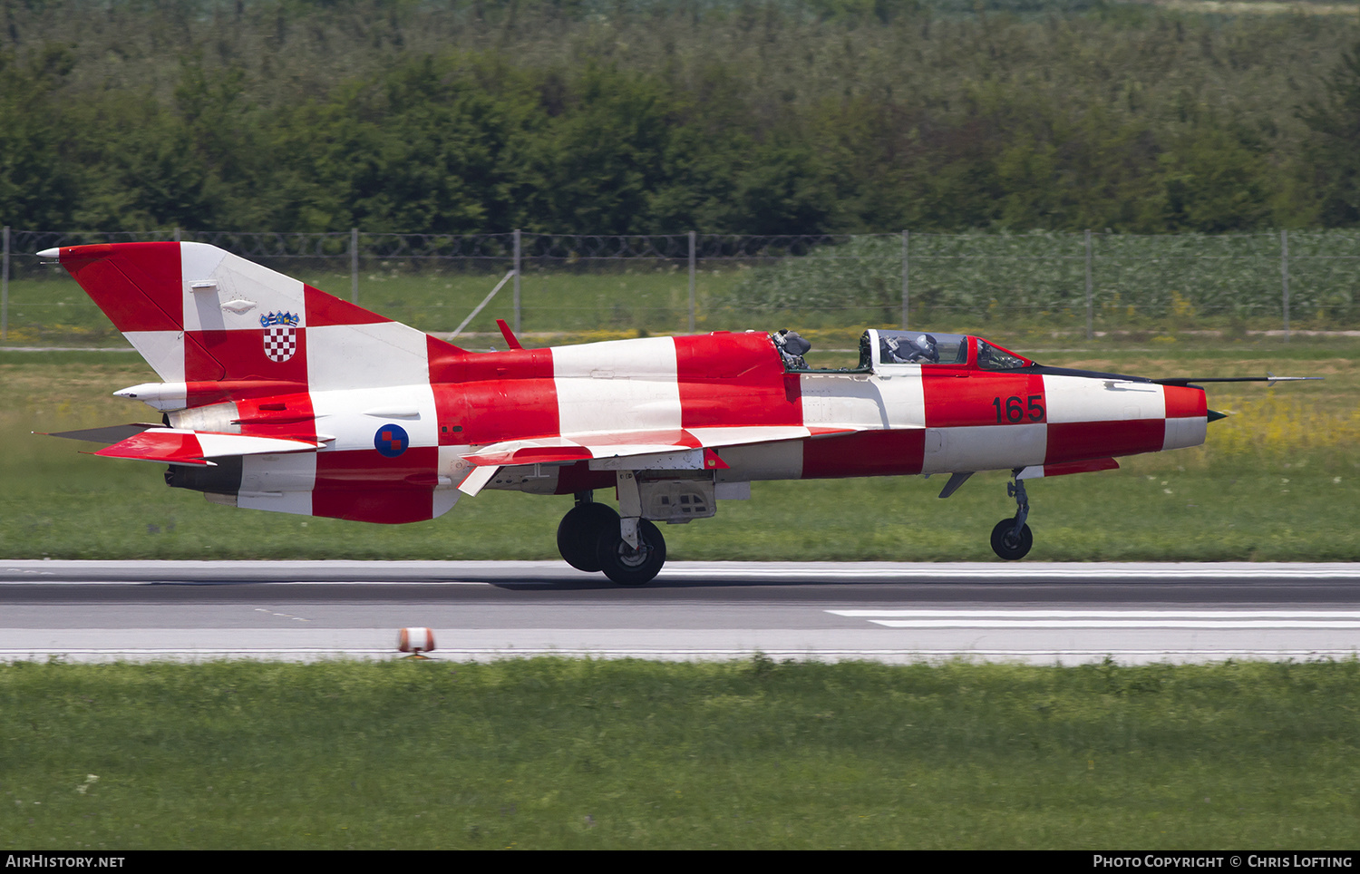 Aircraft Photo of 165 | Mikoyan-Gurevich MiG-21UMD | Croatia - Air Force | AirHistory.net #316823