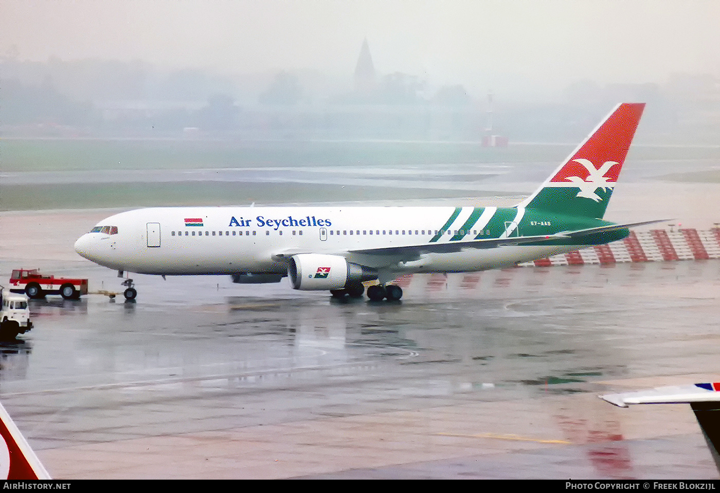 Aircraft Photo of S7-AAS | Boeing 767-2Q8/ER | Air Seychelles | AirHistory.net #316839