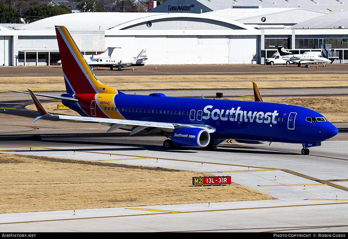 Aircraft Photo of N8544Z | Boeing 737-8H4 | Southwest Airlines | AirHistory.net #316854