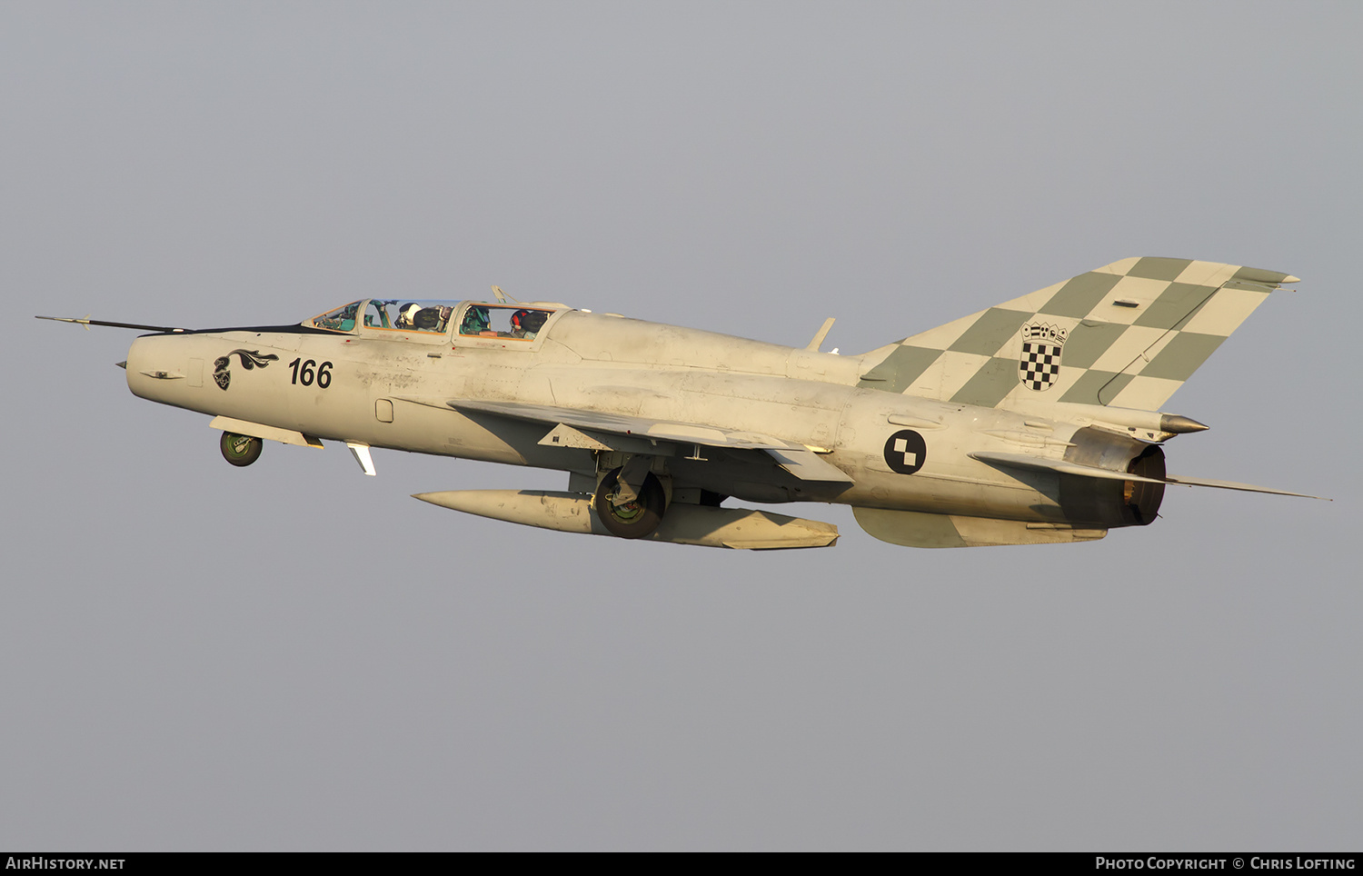 Aircraft Photo of 166 | Mikoyan-Gurevich MiG-21UMD | Croatia - Air Force | AirHistory.net #316862