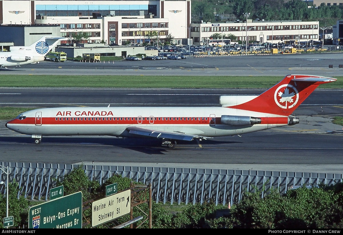 Aircraft Photo of C-GYNK | Boeing 727-233/Adv | Air Canada | AirHistory.net #316863