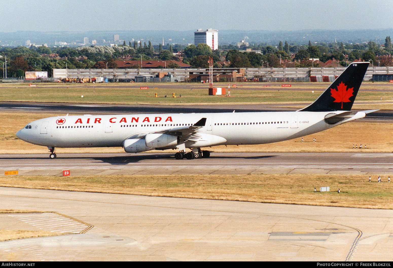 Aircraft Photo of C-GDVZ | Airbus A340-313X | Air Canada | AirHistory.net #316865