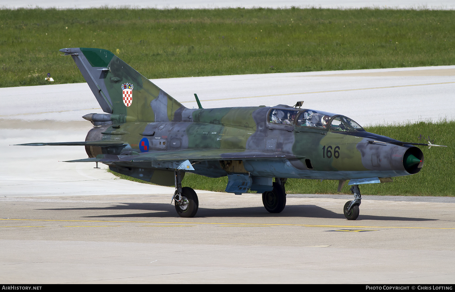 Aircraft Photo of 166 | Mikoyan-Gurevich MiG-21UMD | Croatia - Air Force | AirHistory.net #316876