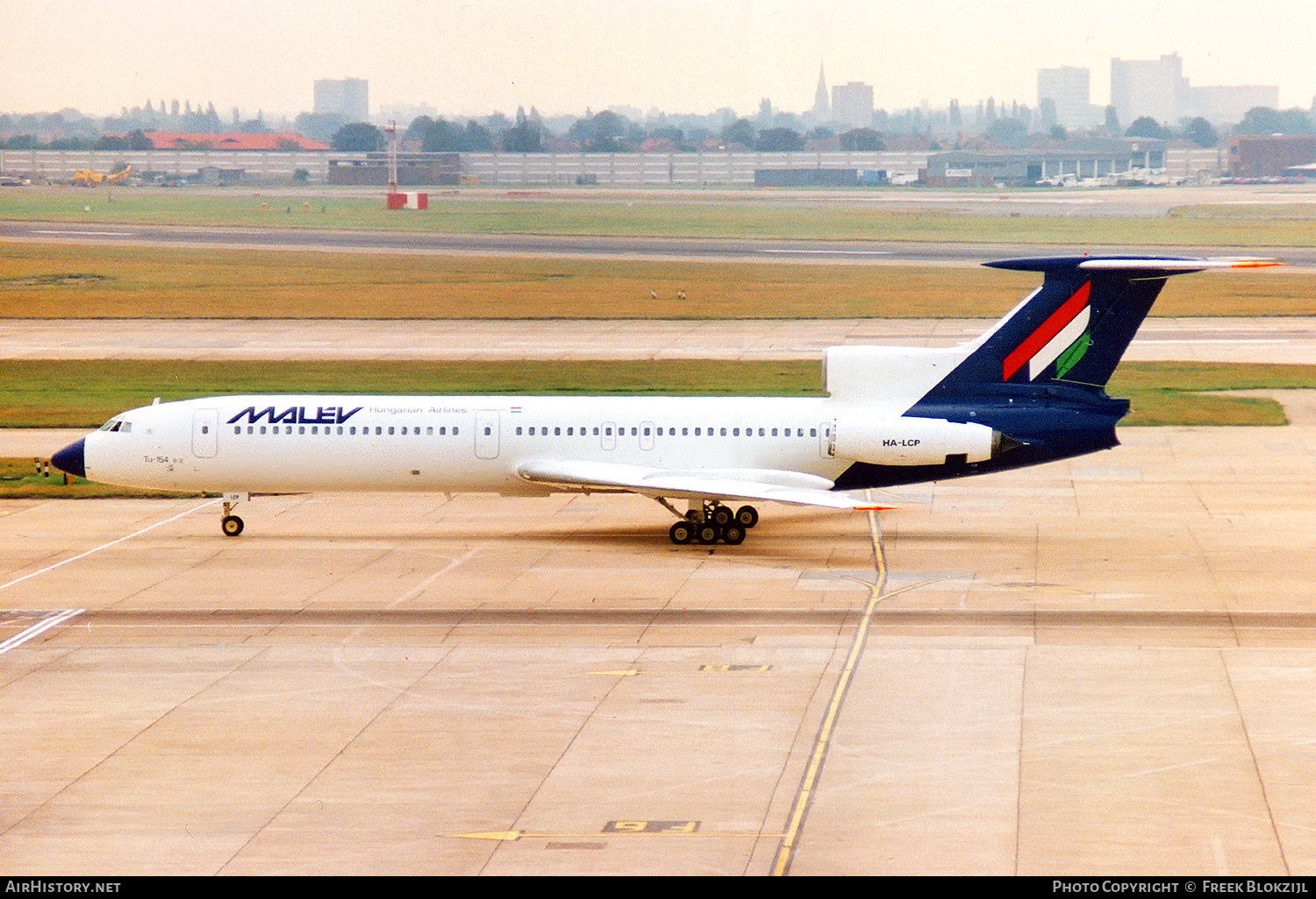 Aircraft Photo of HA-LCP | Tupolev Tu-154B-2 | Malév - Hungarian Airlines | AirHistory.net #316885