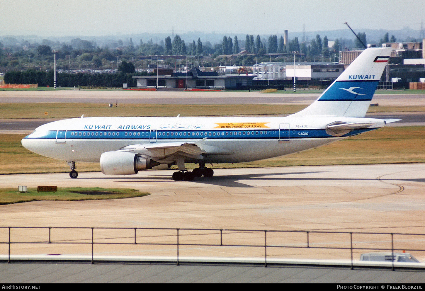 Aircraft Photo of A6-KUE | Airbus A310-304 | Kuwait Airways | AirHistory.net #316889