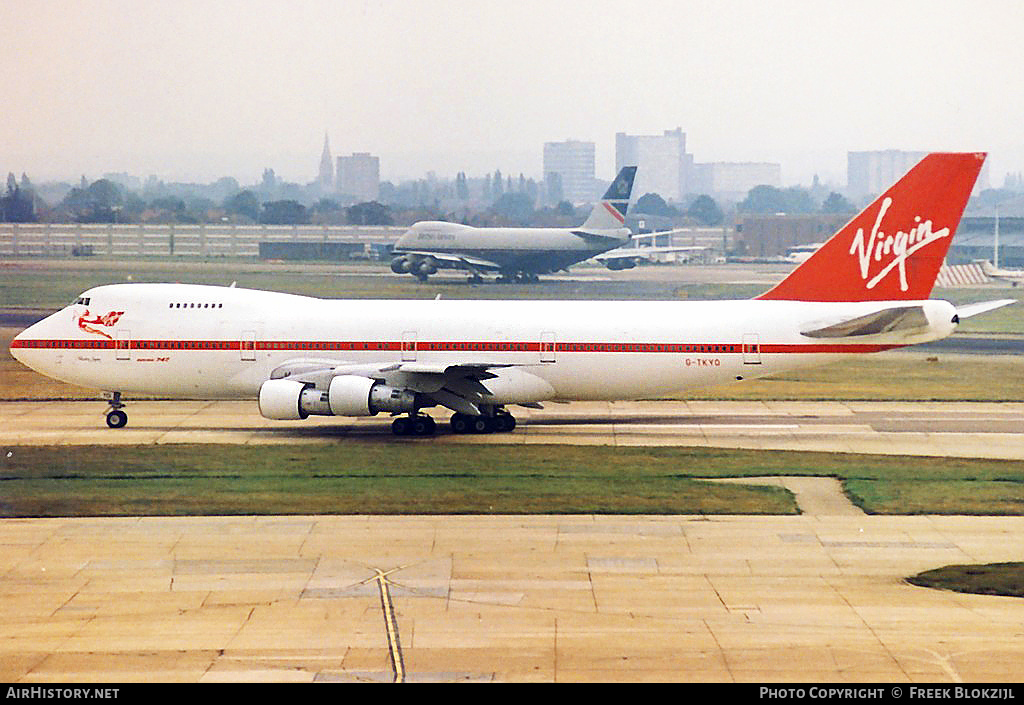 Aircraft Photo of G-TKYO | Boeing 747-212B | Virgin Atlantic Airways | AirHistory.net #316895