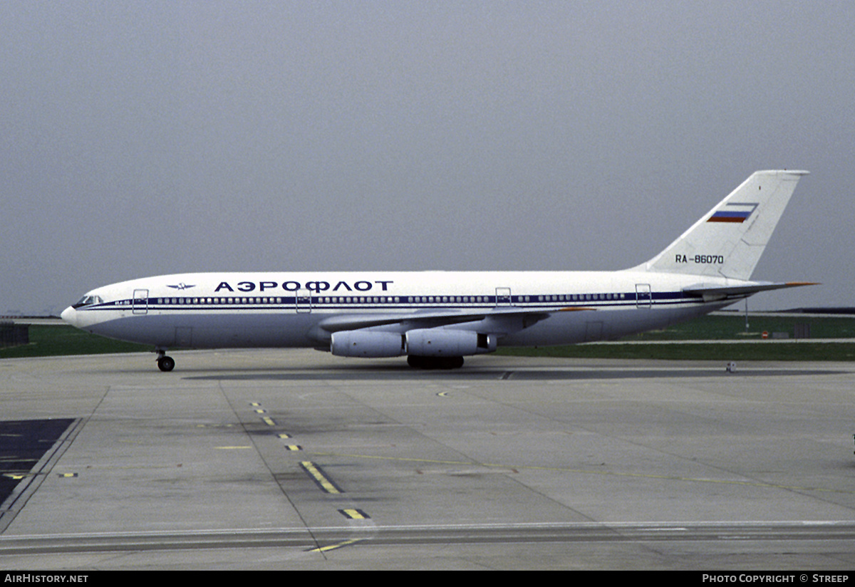 Aircraft Photo of RA-86070 | Ilyushin Il-86 | Aeroflot | AirHistory.net #316897