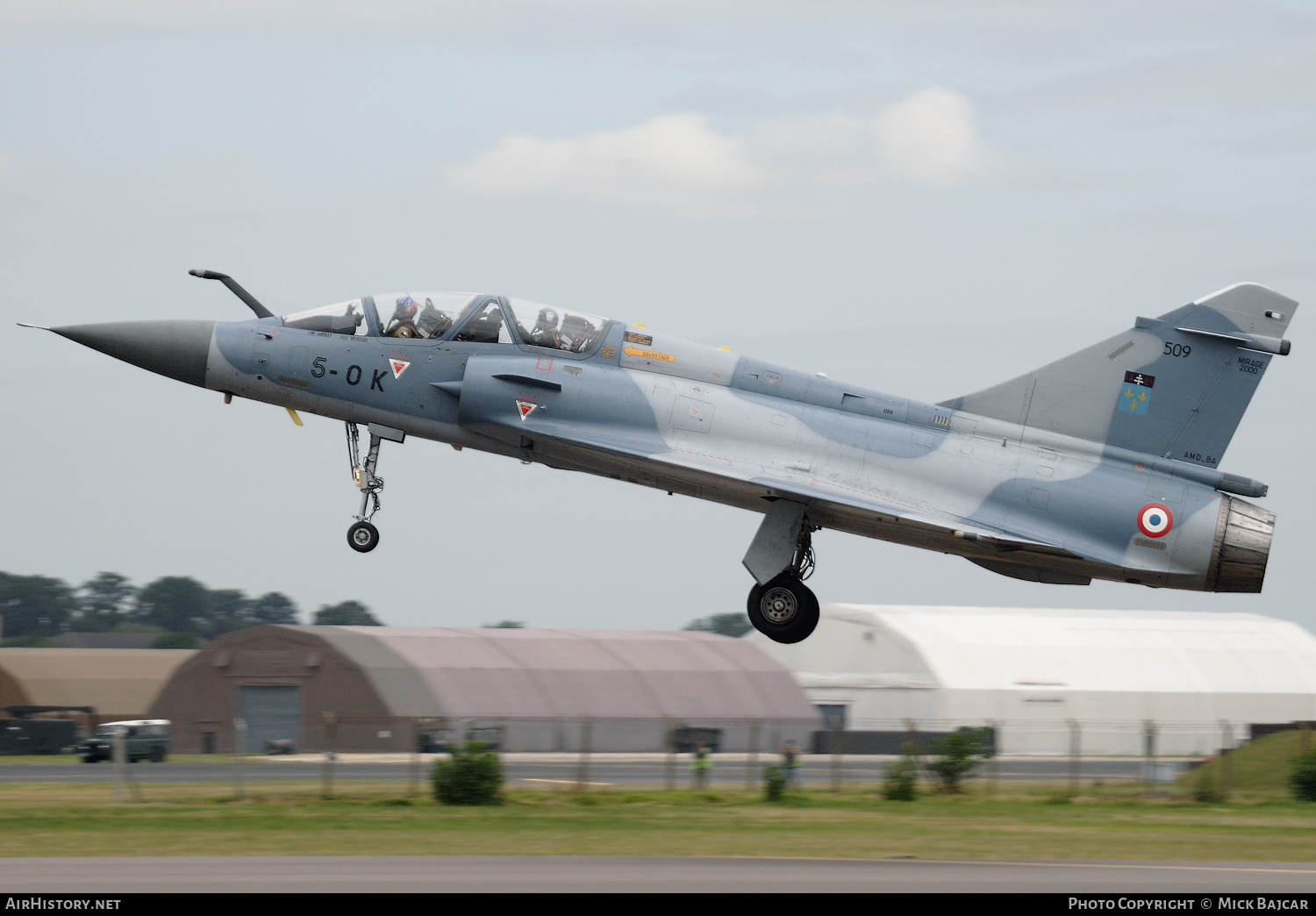 Aircraft Photo of 509 | Dassault Mirage 2000B | France - Air Force | AirHistory.net #316903