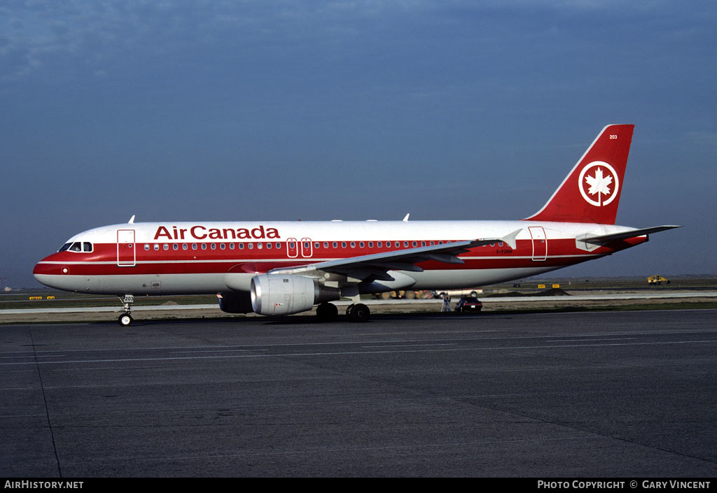 Aircraft Photo of C-FDRH | Airbus A320-211 | Air Canada | AirHistory.net #316906