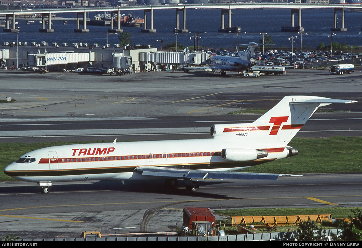 Aircraft Photo of N905TS | Boeing 727-25 | Trump Shuttle | AirHistory.net #316907