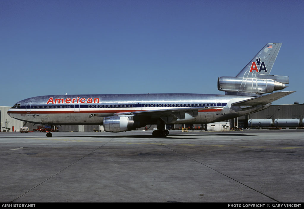 Aircraft Photo of N115AA | McDonnell Douglas DC-10-10 | American Airlines | AirHistory.net #316908