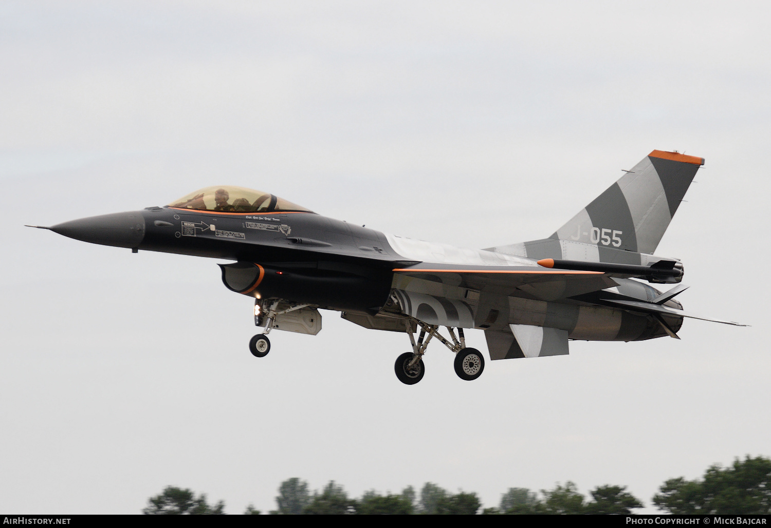 Aircraft Photo of J-055 | General Dynamics F-16AM Fighting Falcon | Netherlands - Air Force | AirHistory.net #316911