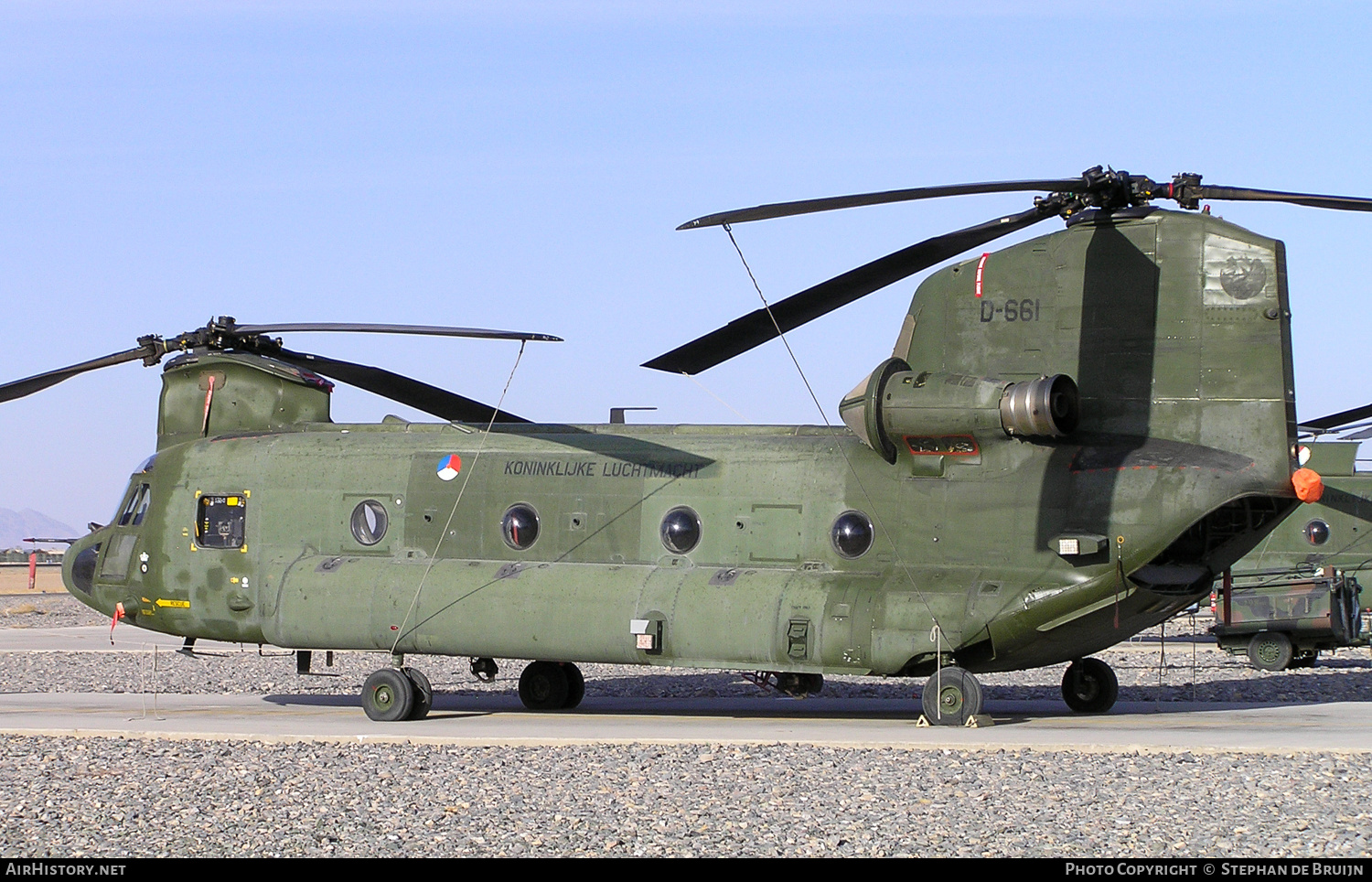 Aircraft Photo of D-661 | Boeing CH-47D Chinook (414) | Netherlands - Air Force | AirHistory.net #316951