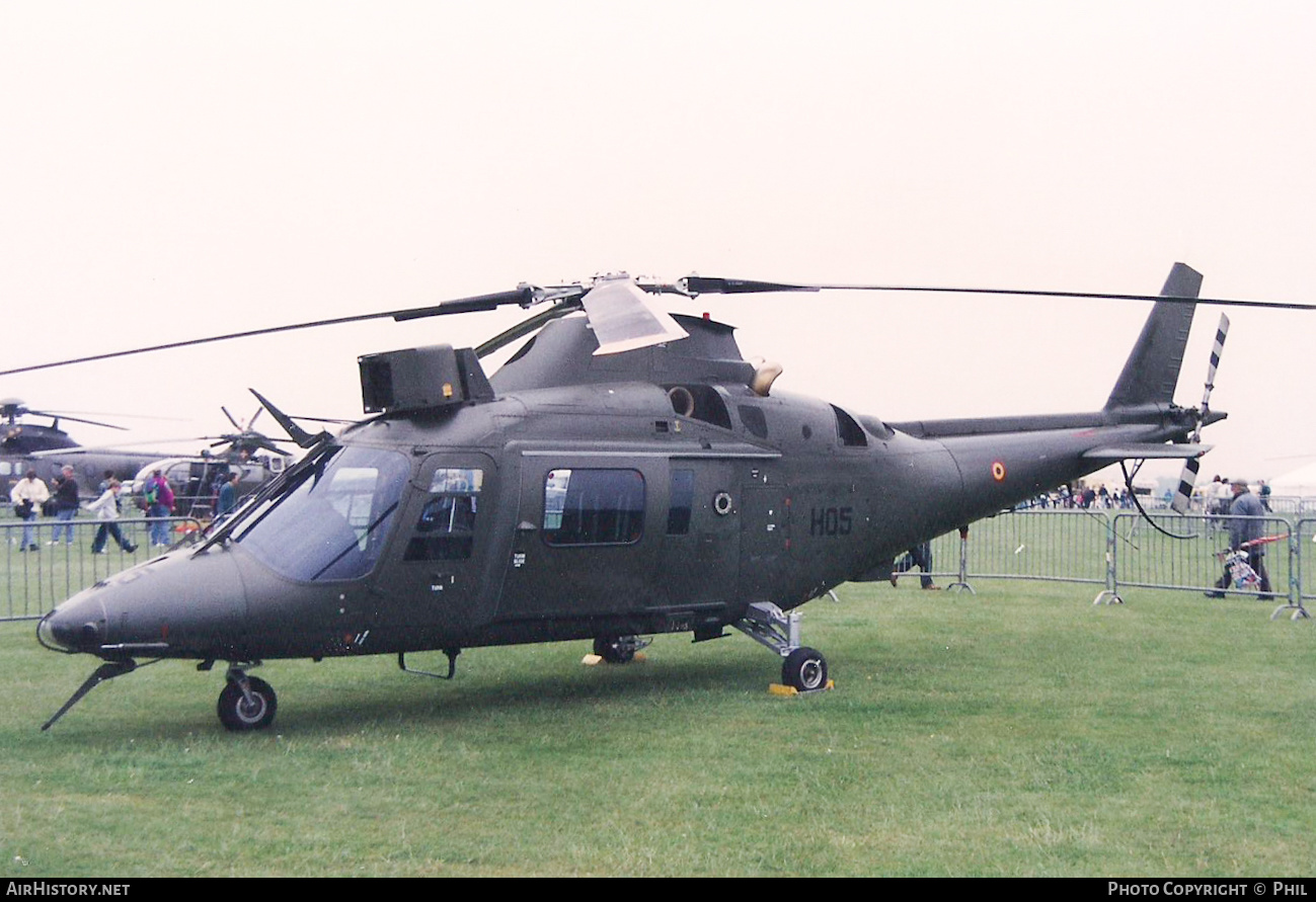 Aircraft Photo of H05 | Agusta A-109HO (A-109BA) | Belgium - Army | AirHistory.net #316957