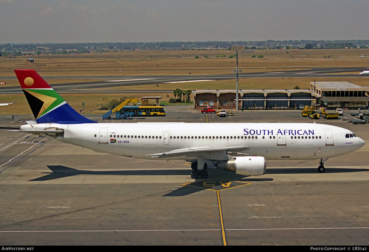 Aircraft Photo of ZS-SDD | Airbus A300B2K-3C | South African Airways | AirHistory.net #317002