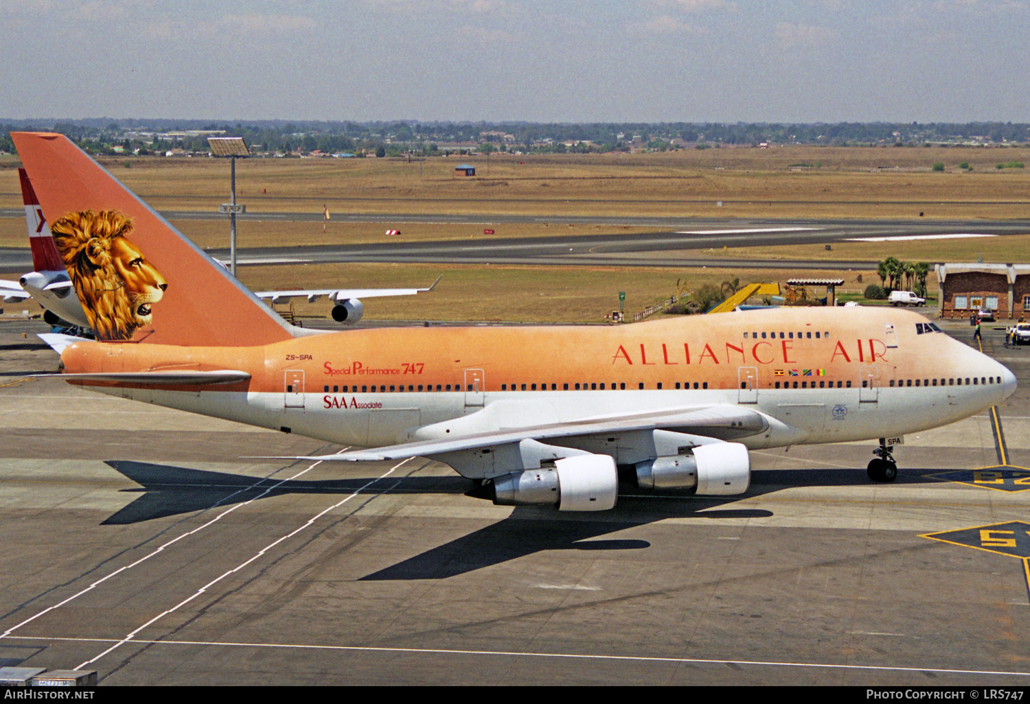 Aircraft Photo of ZS-SPA | Boeing 747SP-44 | Alliance Air | AirHistory.net #317004