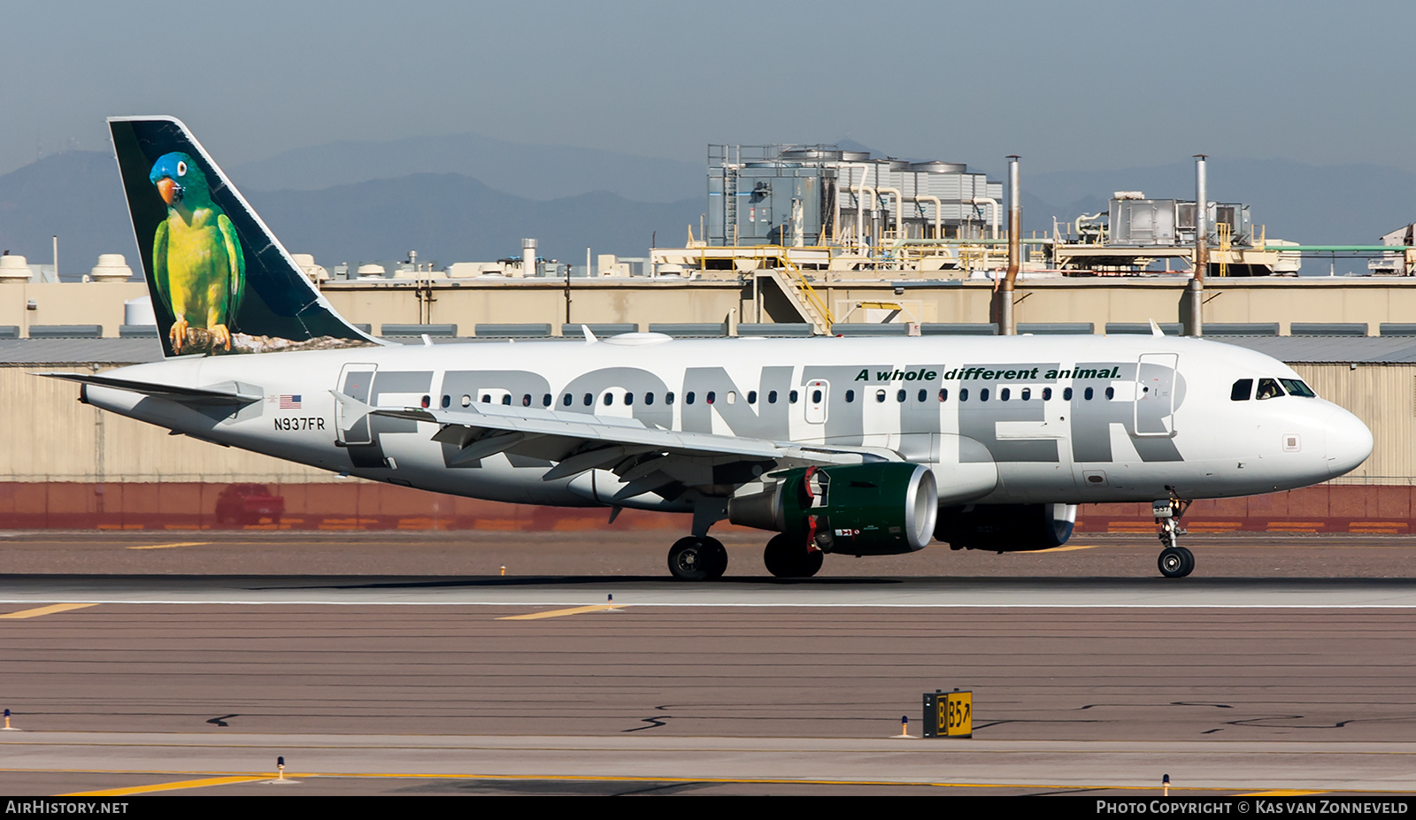 Aircraft Photo of N937FR | Airbus A319-111 | Frontier Airlines | AirHistory.net #317015
