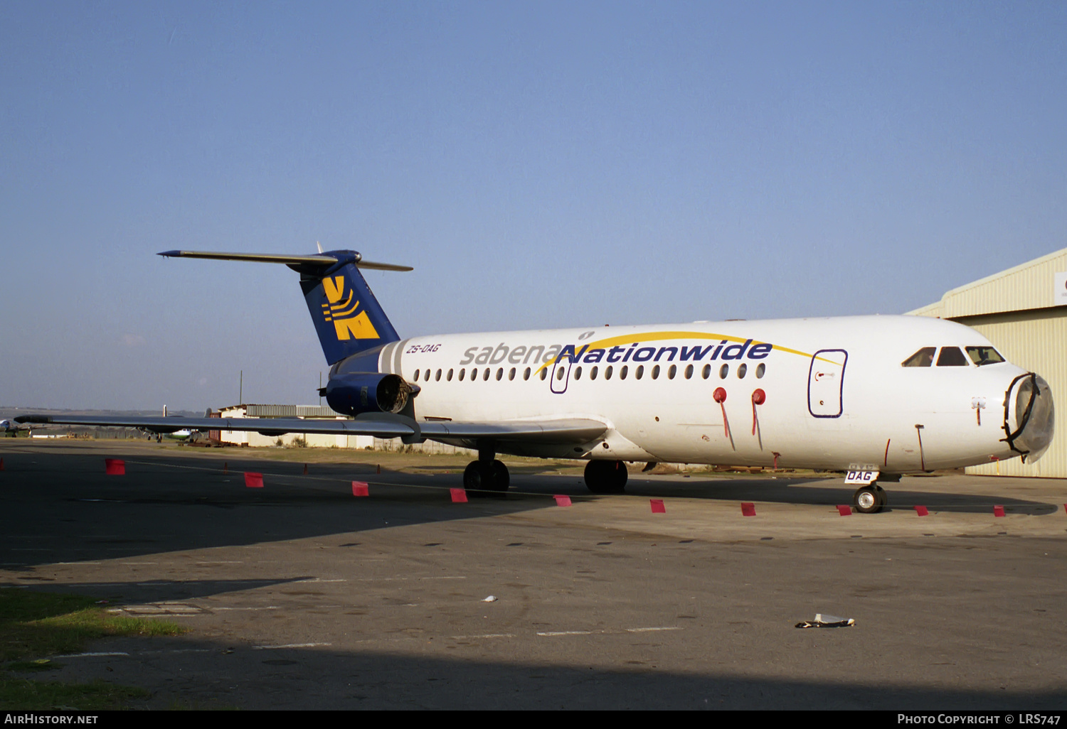 Aircraft Photo of ZS-OAG | BAC 111-401AK One-Eleven | Nationwide Airlines | AirHistory.net #317017