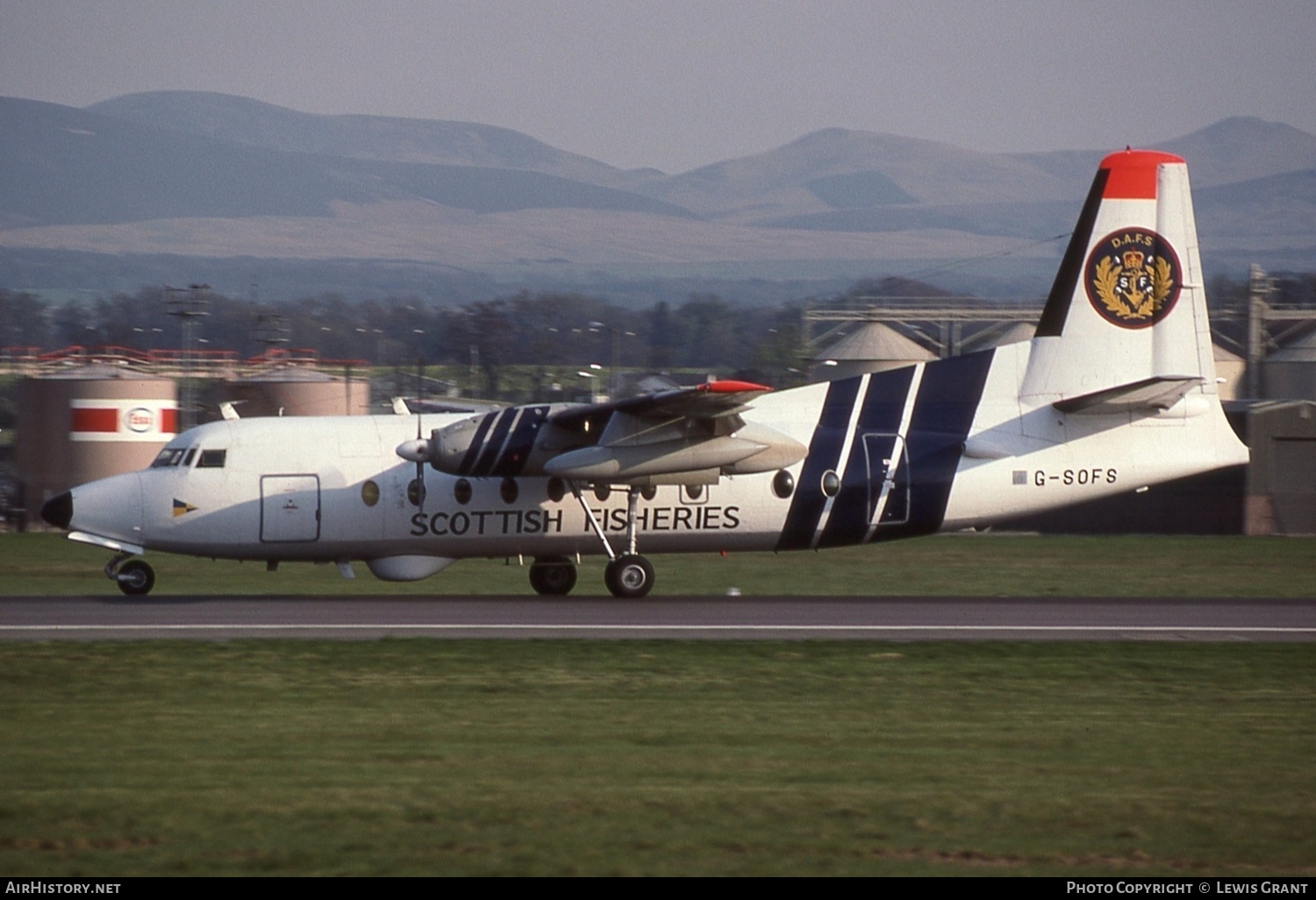 Aircraft Photo of G-SOFS | Fokker F27-200 Friendship | Scottish Fisheries Protection Agency | AirHistory.net #317036