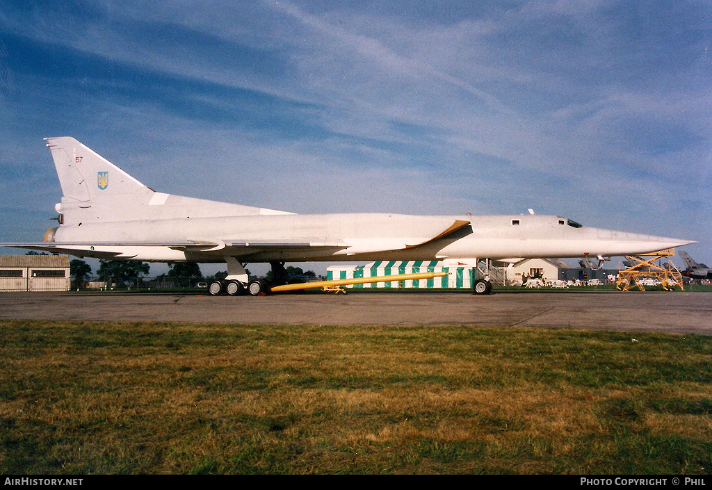 Aircraft Photo of 57 red | Tupolev Tu-22M-3 | Ukraine - Air Force | AirHistory.net #317053