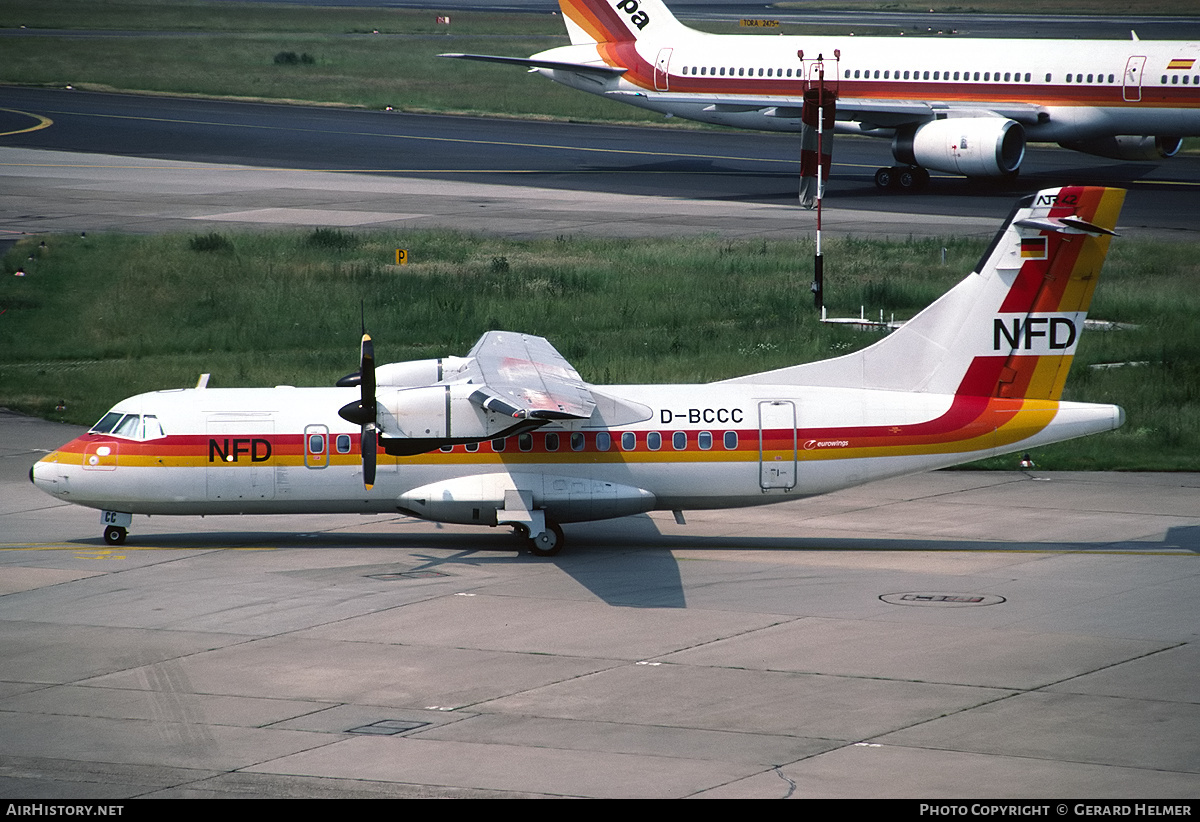 Aircraft Photo of D-BCCC | ATR ATR-42-300 | NFD - Nürnberger Flugdienst | AirHistory.net #317068