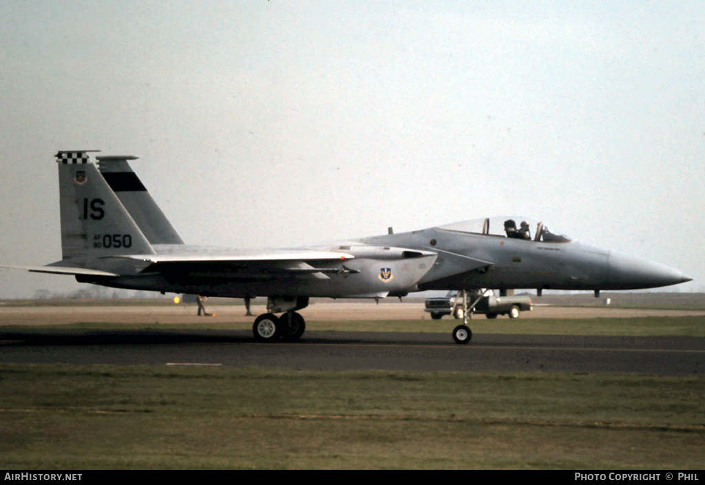 Aircraft Photo of 80-0050 | McDonnell Douglas F-15C Eagle | USA - Air Force | AirHistory.net #317076