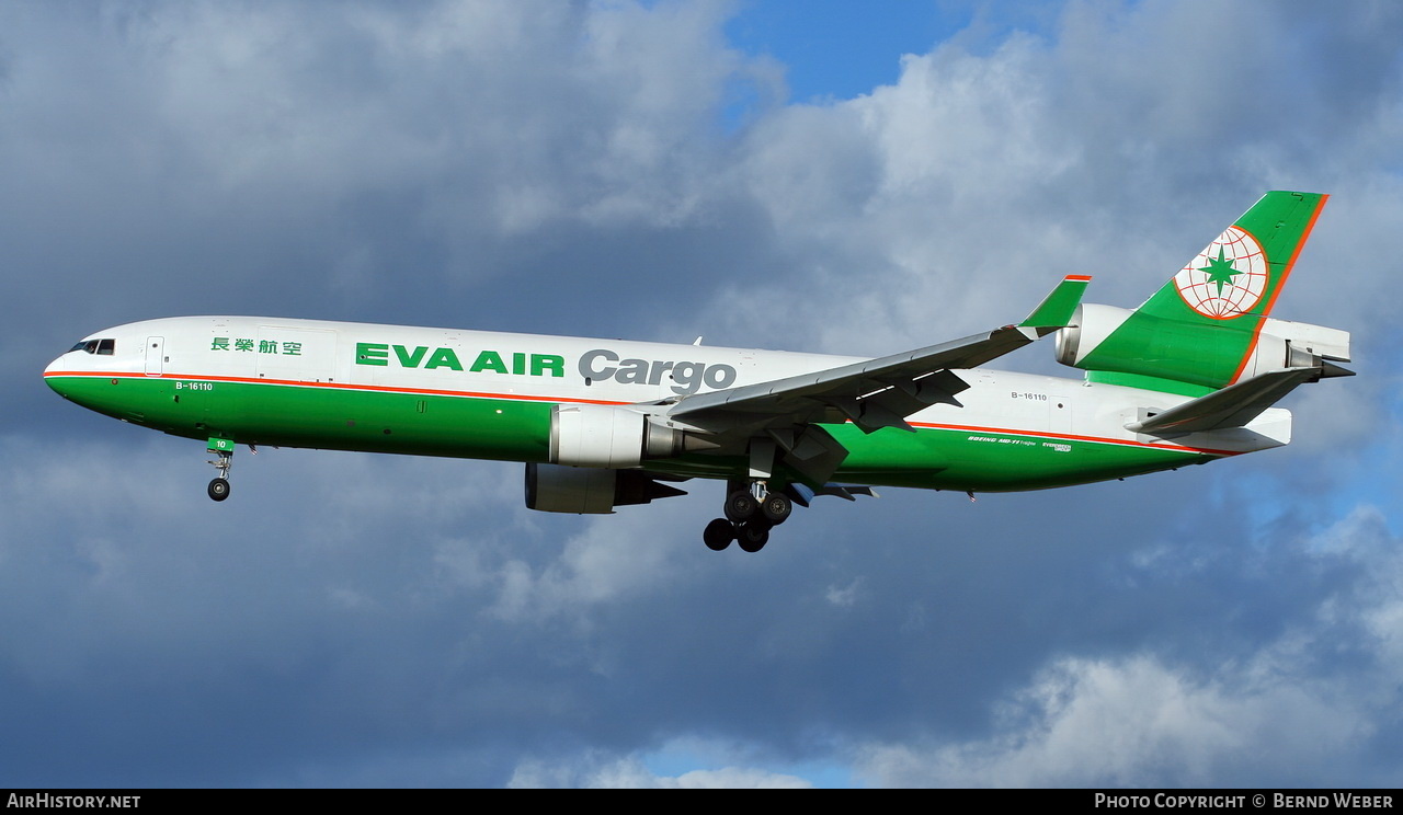 Aircraft Photo of B-16110 | McDonnell Douglas MD-11F | EVA Air Cargo | AirHistory.net #317078