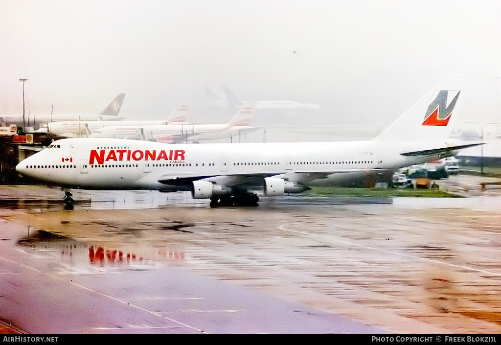 Aircraft Photo of C-FNXA | Boeing 747-230B | Nationair | AirHistory.net #317079