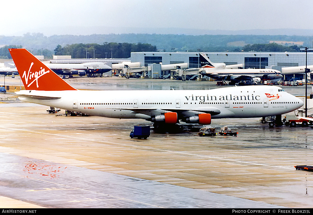 Aircraft Photo of G-VMIA | Boeing 747-123 | Virgin Atlantic Airways | AirHistory.net #317081