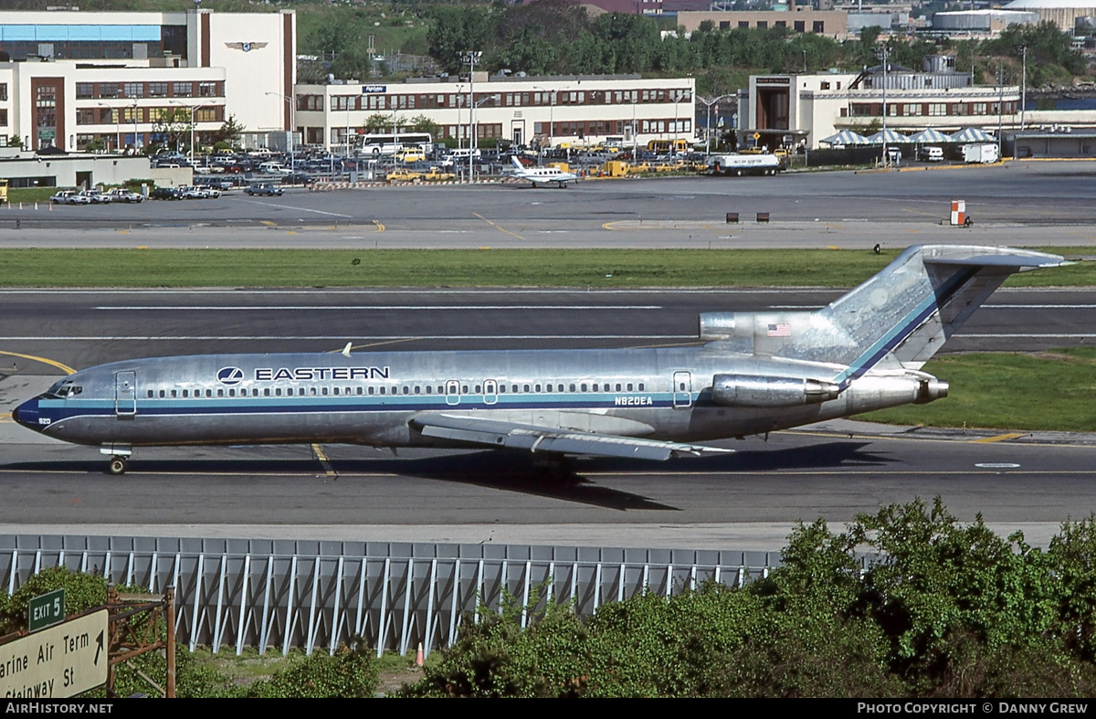 Aircraft Photo of N820EA | Boeing 727-225 | Eastern Air Lines | AirHistory.net #317086
