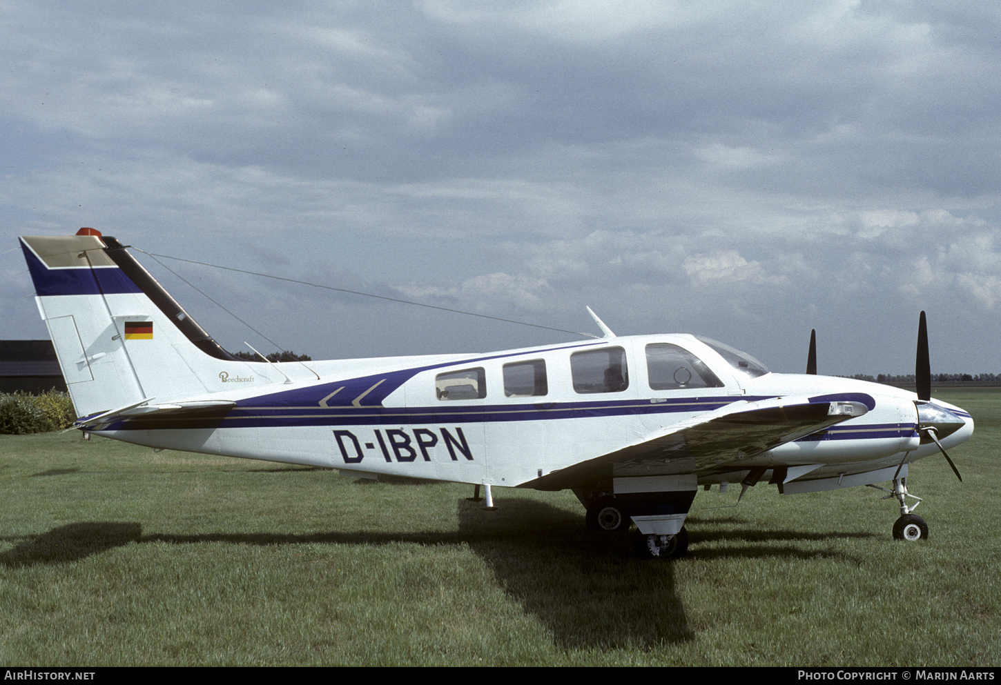 Aircraft Photo of D-IBPN | Beech 58P Pressurized Baron | AirHistory.net #317093