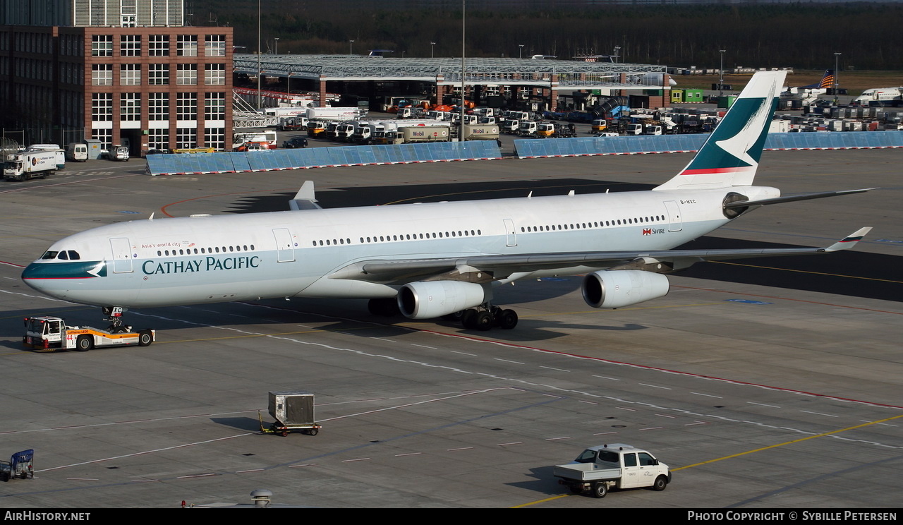 Aircraft Photo of B-HXC | Airbus A340-313 | Cathay Pacific Airways | AirHistory.net #317099