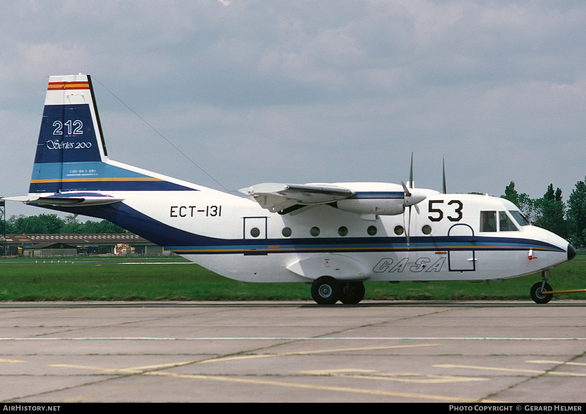Aircraft Photo of ECT-131 | CASA C-212-200 Aviocar | CASA - Construcciones Aeronáuticas | AirHistory.net #317102