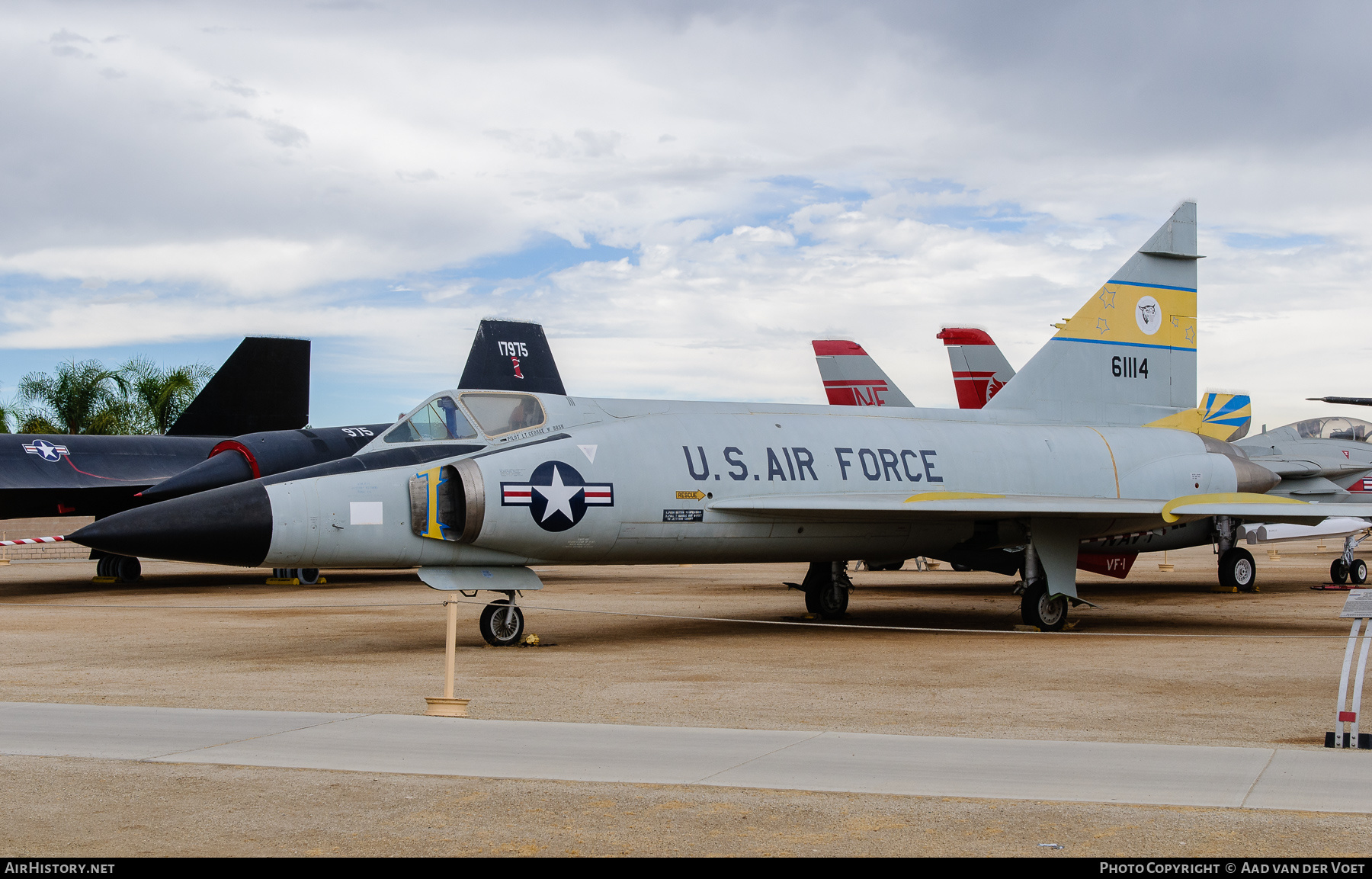 Aircraft Photo of 56-1114 / 61114 | Convair F-102A Delta Dagger | USA - Air Force | AirHistory.net #317109