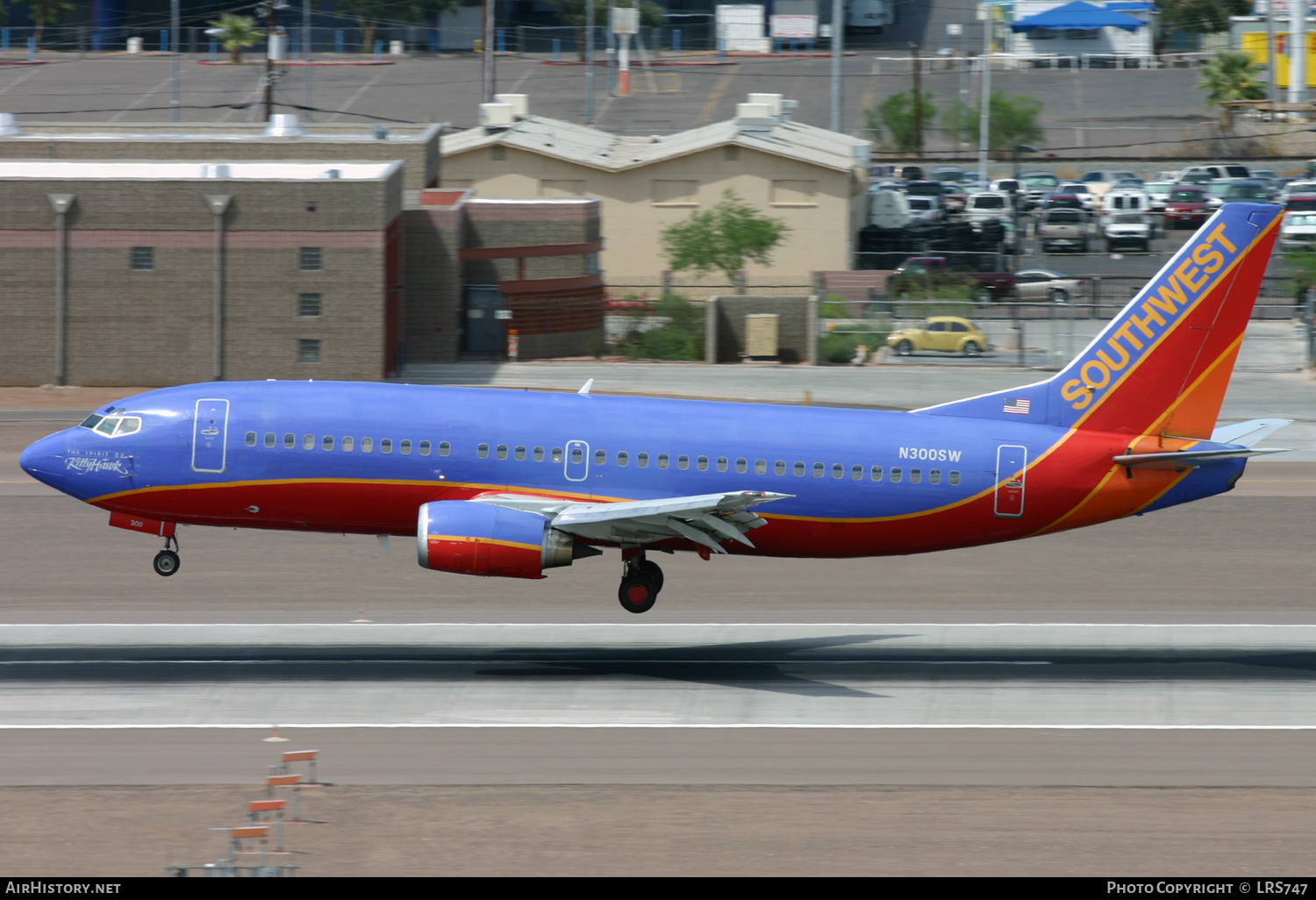 Aircraft Photo of N300SW | Boeing 737-3H4 | Southwest Airlines | AirHistory.net #317112
