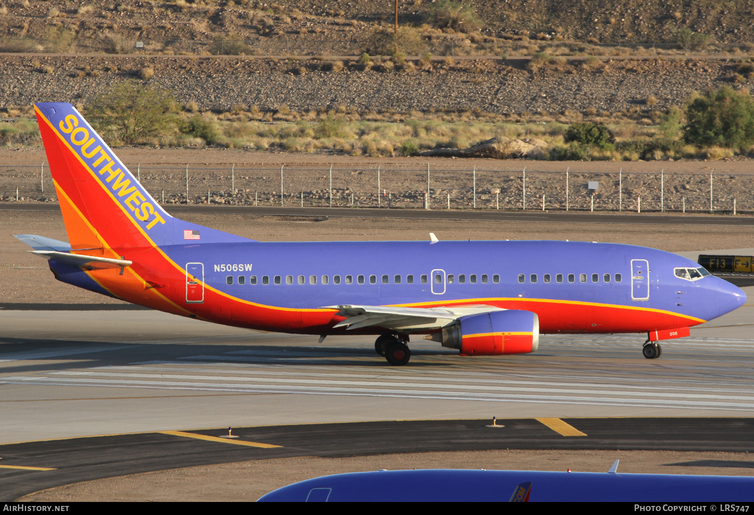 Aircraft Photo of N506SW | Boeing 737-5H4 | Southwest Airlines | AirHistory.net #317116