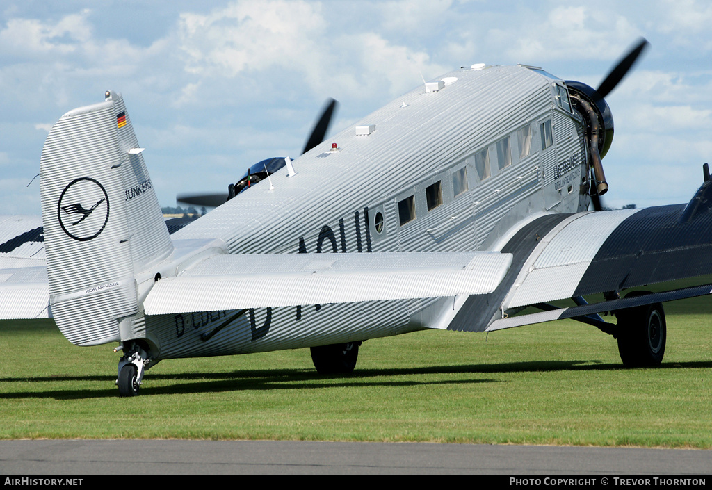 Aircraft Photo of D-CDLH / D-AQUI | Junkers Ju 52/3m g8e | Deutsche Luft Hansa | AirHistory.net #317117