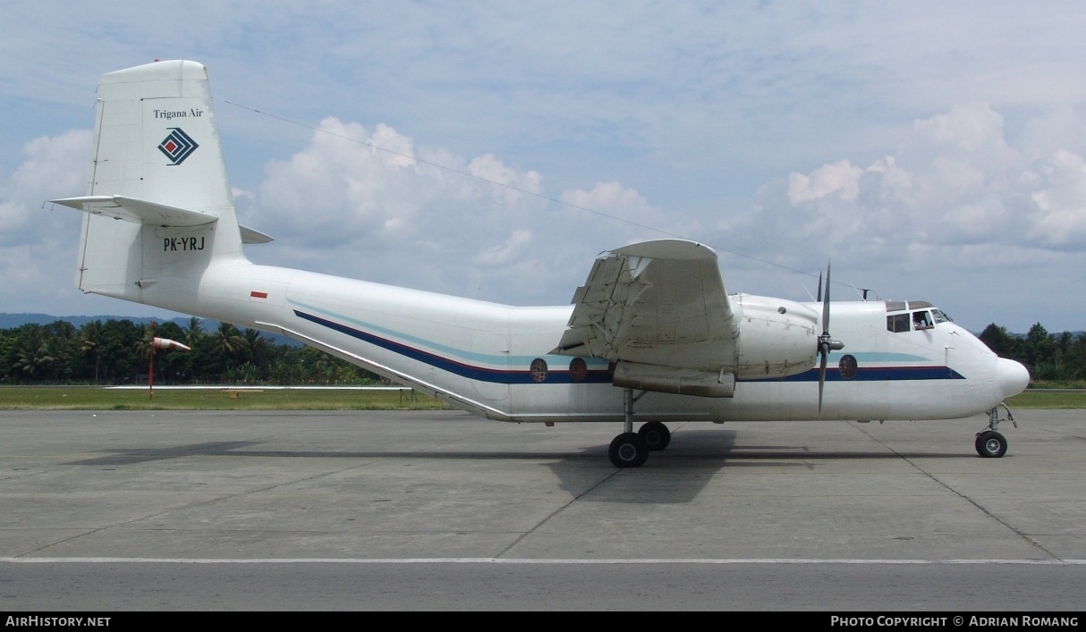 Aircraft Photo of PK-YRJ | De Havilland Canada C-7A Caribou | Trigana Air | AirHistory.net #317122