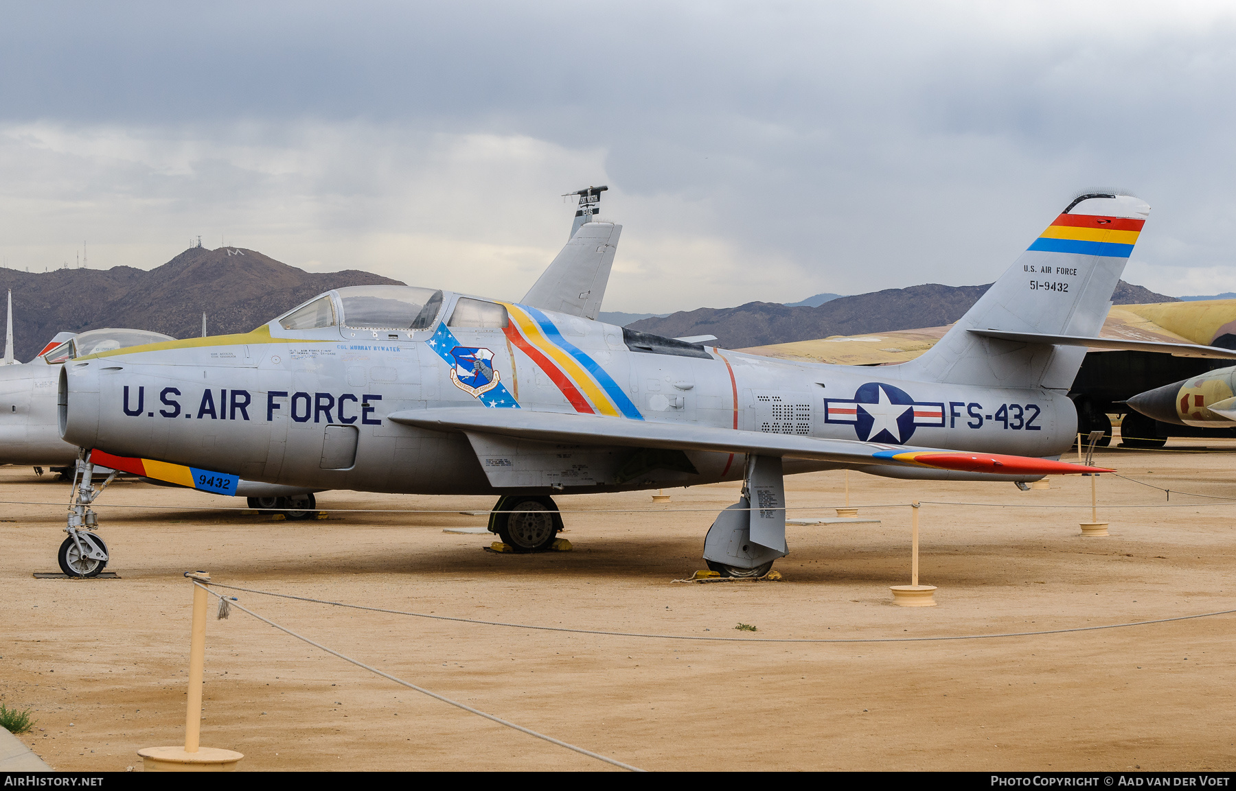 Aircraft Photo of 51-9432 | Republic F-84F Thunderstreak | USA - Air Force | AirHistory.net #317173