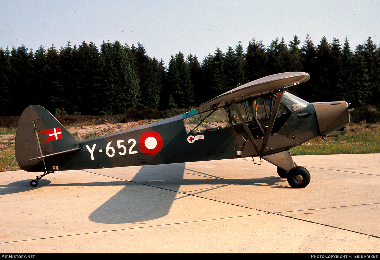 Aircraft Photo of Y-652 | Piper L-18C Super Cub | Denmark - Army | AirHistory.net #317184