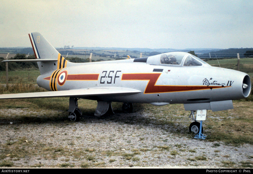 Aircraft Photo of 59 | Dassault MD-454 Mystere IV A | France - Air Force | AirHistory.net #317185