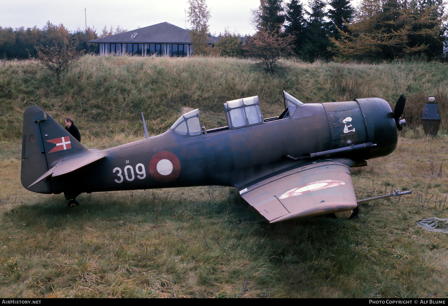 Aircraft Photo of 31-309 | North American AT-16 Harvard IIB | Denmark - Air Force | AirHistory.net #317186